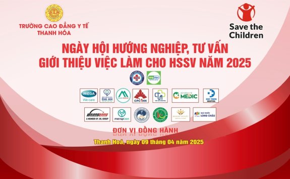 TRƯỜNG CAO ĐẲNG Y TẾ THANH HÓA TỔ CHỨC THÀNH CÔNG NGÀY HỘI HƯỚNG NGHIỆP, TƯ VẤN, GIỚI THIỆU VIỆC LÀM NĂM 2025
