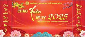 TRƯỜNG CAO ĐẲNG Y TẾ THANH HÓA TỔ CHỨC CHƯƠNG TRÌNH CHÀO XUÂN ẤT TỴ 2025