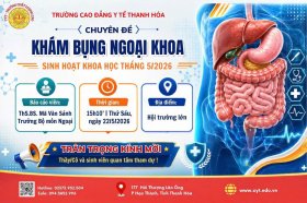 ĐỔI MỚI GIẢNG DẠY GẮN VỚI THỰC TIỄN: DẤU ẤN CHUYÊN ĐỀ “KHÁM BỤNG NGOẠI KHOA” TRONG SINH HOẠT KHOA HỌC THÁNG 5/2026
