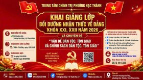 174 SINH CÁN BỘ, SINH VIÊN TRƯỜNG CAO ĐẲNG Y TẾ THANH HOÁ THAM GIA LỚP BỒI DƯỠNG NHẬN THỨC VỀ ĐẢNG