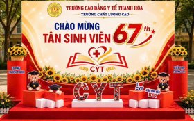 TRƯỜNG CAO ĐẲNG Y TẾ THANH HÓA: RỘN RÀNG NGÀY HỘI NHẬP HỌC, CHÀO ĐÓN TÂN SINH VIÊN KHÓA 2026–2029