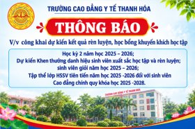 THÔNG BÁO VỀ VIỆC CÔNG KHAI DỰ KIẾN KẾT QUẢ RÈN LUYỆN, HỌC BỔNG KHUYẾN KHÍCH HỌC TẬP