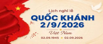 THÔNG BÁO VỀ VIỆC NGHỈ LỄ QUỐC KHÁNH 02/9