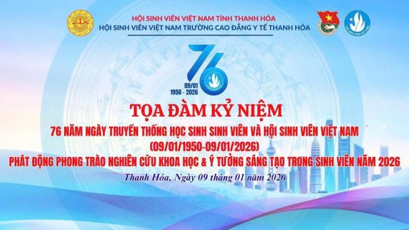 TỌA ĐÀM KỶ NIỆM 76 NĂM NGÀY TRUYỀN THỐNG HỌC SINH, SINH VIÊN VÀ HỘI SINH VIÊN VIỆT NAM (09/01/1950 – 09/01/2026)