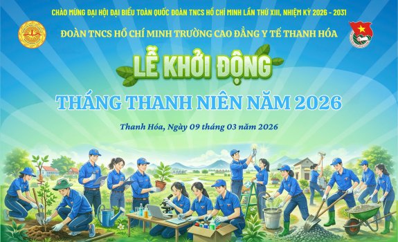 LỄ PHÁT ĐỘNG THÁNG THANH NIÊN NĂM 2026: KHƠI DẬY TINH THẦN XUNG KÍCH, LAN TỎA KHÁT VỌNG CỐNG HIẾN CỦA TUỔI TRẺ