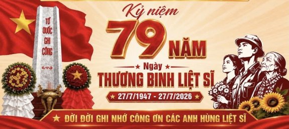 TRƯỜNG CAO ĐẲNG Y TẾ THANH HÓA TỔ CHỨC NHIỀU HOẠT ĐỘNG Ý NGHĨA CHÀO MỪNG 79 NĂM NGÀY THƯƠNG BINH - LIỆT SĨ (27/7/1947 – 27/7/2026)
