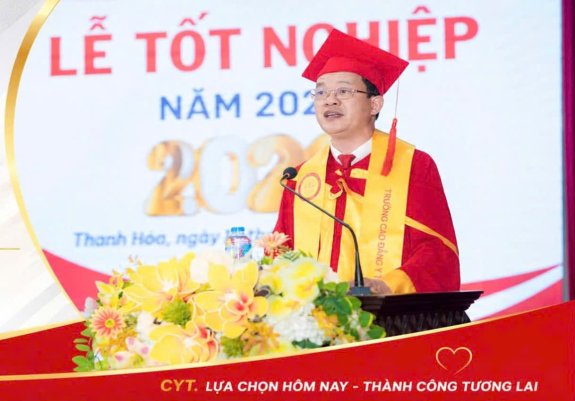 TOÀN VĂN PHÁT BIỂU CỦA THẦY HIỆU TRƯỞNG TRƯỜNG CAO ĐẲNG Y TẾ THANH HÓA TẠI LỄ TỐT NGHIỆP NĂM 2026