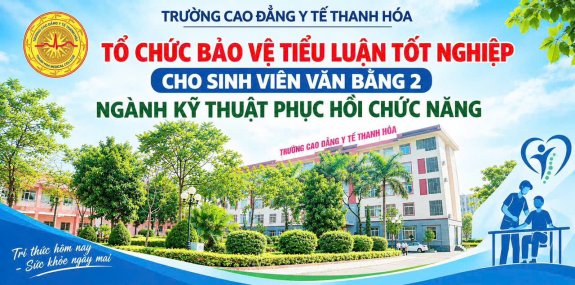 SINH VIÊN LỚP CAO ĐẲNG KỸ THUẬT PHỤC HỒI CHỨC NĂNG VĂN BẰNG 2 K2B BẢO VỆ TIỂU LUẬN TỐT NGHIỆP