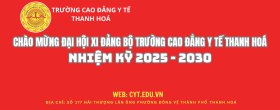 CÁN BỘ, GIẢNG VIÊN TRƯỜNG CAO ĐẲNG Y TẾ THANH HÓA HƯỚNG VỀ  ĐẠI HỘI LẦN THỨ XI VỚI NIỀM TIN VÀ KỲ VỌNG