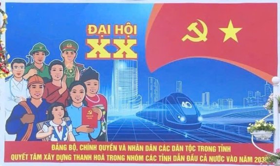 CÁN BỘ, GIẢNG VIÊN, SINH VIÊN TRƯỜNG CAO ĐẲNG Y TẾ THANH HÓA HƯỚNG VỀ ĐẠI HỘI ĐẢNG BỘ TỈNH THANH HÓA LẦN THỨ XX