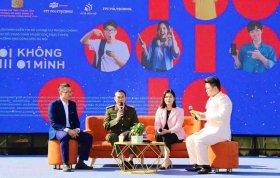 SINH VIÊN TRƯỜNG CAO ĐẲNG Y TẾ THANH HÓA THAM GIA CHƯƠNG TRÌNH TRUYỀN THÔNG “KHÔNG MỘT MÌNH – CÙNG NHAU AN TOÀN TRỰC TUYẾN”