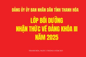 KHAI GIẢNG LỚP “BỒI DƯỠNG NHẬN THỨC VỀ ĐẢNG KHÓA III NĂM 2025” CHO 175 QUẦN CHÚNG ƯU TÚ TRƯỜNG CAO ĐẲNG Y TẾ THANH HÓA