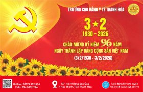 CHÀO MỪNG KỶ NIỆM 96 NĂM NGÀY THÀNH LẬP ĐẢNG CỘNG SẢN VIỆT NAM (03/02/1930 – 03/02/2026)