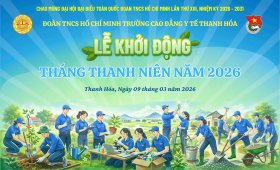 LỄ PHÁT ĐỘNG THÁNG THANH NIÊN NĂM 2026: KHƠI DẬY TINH THẦN XUNG KÍCH, LAN TỎA KHÁT VỌNG CỐNG HIẾN CỦA TUỔI TRẺ